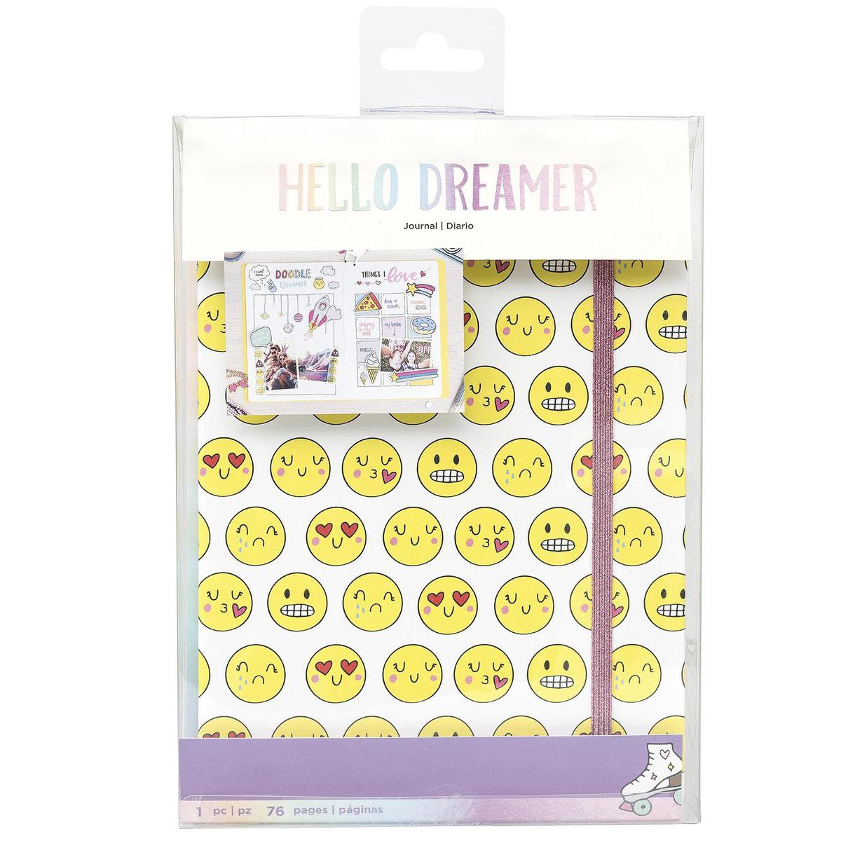 American Crafts - Hello Dreamer Journal - Emoij - 76 pagina's