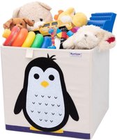 Container - Wasmand - Speelgoed mand 33x33x33cm - Pinguïn