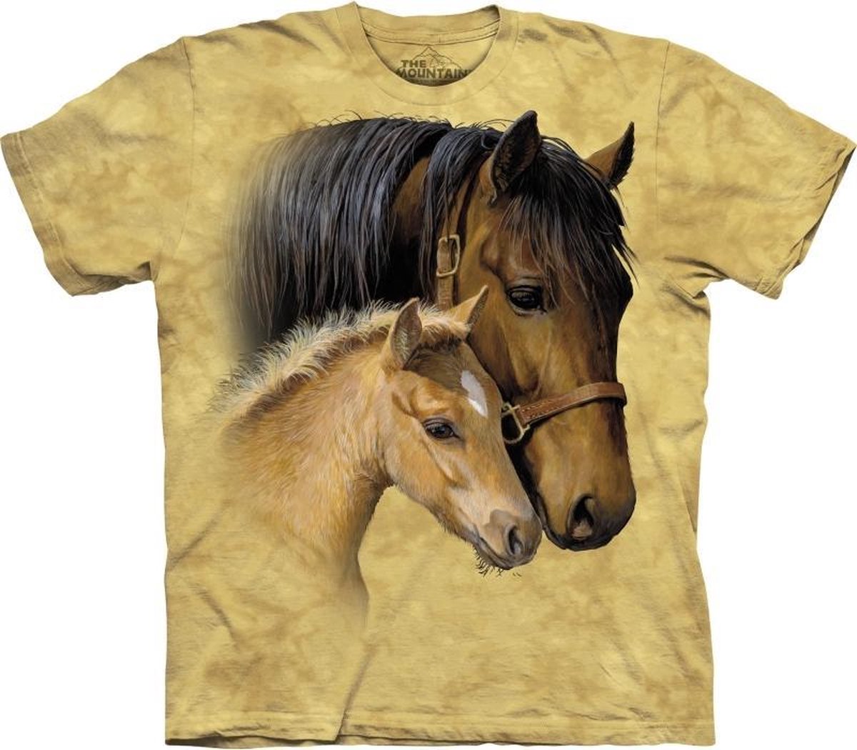 Kinder dieren T-shirt Paard met veulen 116-128 (m) | bol.com