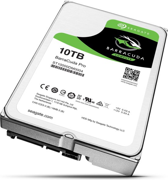 Seagate BarraCuda Pro - Interne harde schijf - 10 TB — afbeelding 3