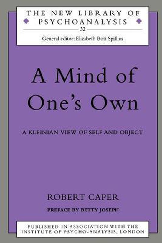 Mind Of One'S Own - cover