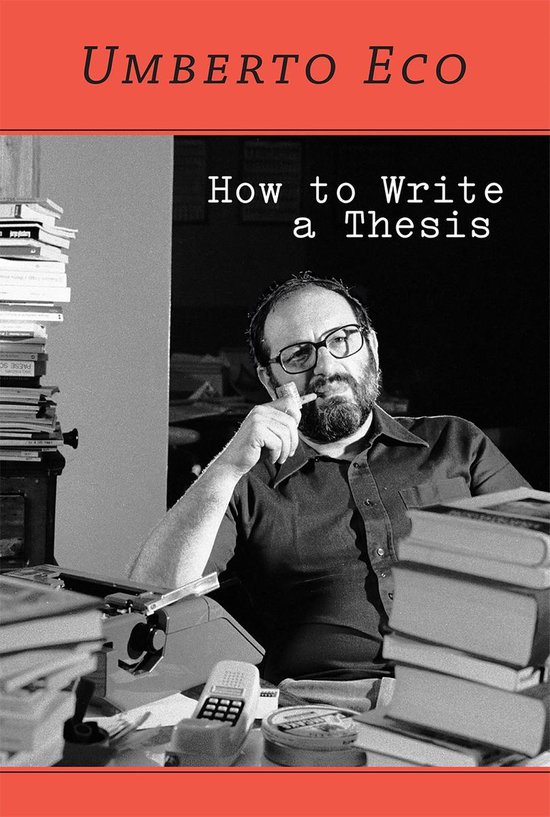 How to Write a Thesis - cover