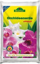 Bioflor Orchideeënaarde - 5 Liter | Ideaal voor het verpotten van uw Orchideeën