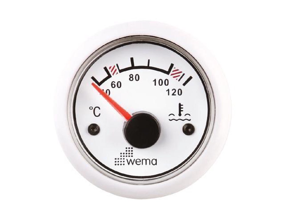 WEMA WATERTEMPERATUUR WIT