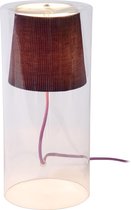 Lucide TINA - Tafellamp - Ø 15 cm - G9 - Paars