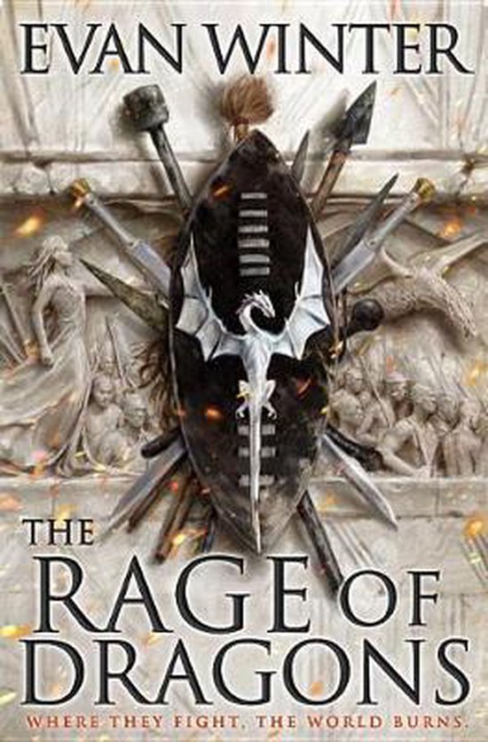 Burning-The Rage of Dragons - cover