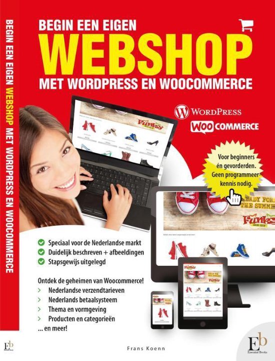 Begin een eigen webshop met Wordpress en Woocommerce - cover