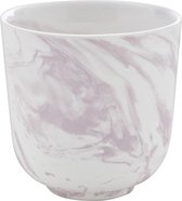 Cosy&Trendy Marble Beker - 26 cl - Red - 8 stuks