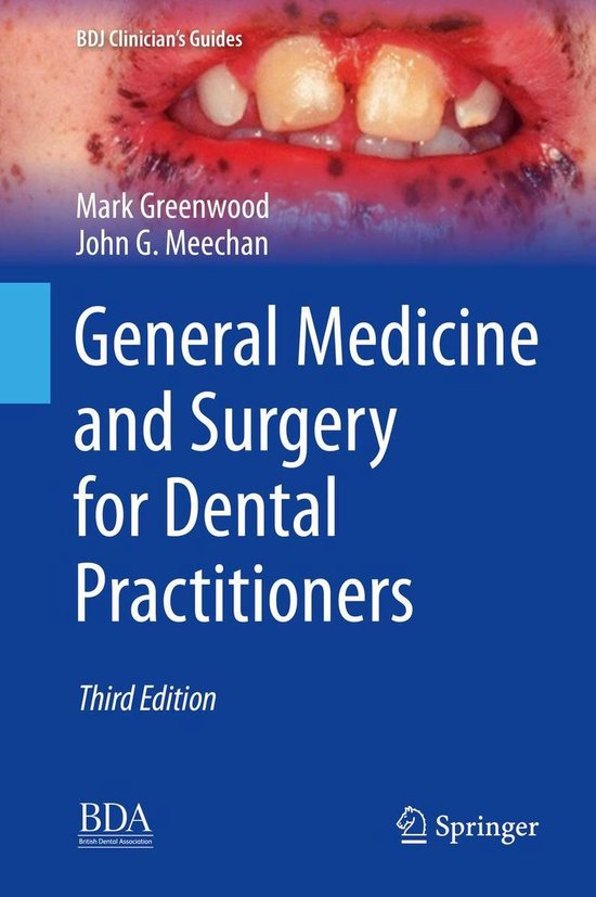 BDJ Clinician’s Guides - General Medicine and Surgery for  ... - cover