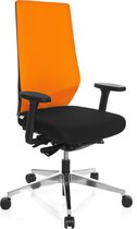hjh office Pro Tec 700 - Bureaustoel - Stof - Zwart / oranje