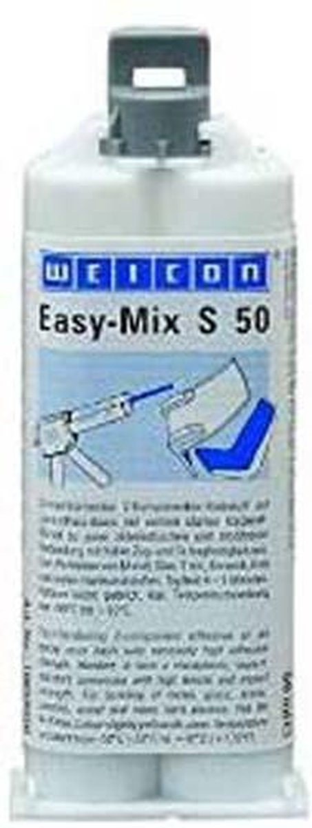 Weicon Easy-Mix S 50 – Epoxyhars 2-componenten 50 g