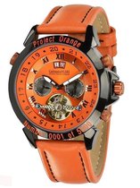 Calvaneo 1583 Calvaneo Astonia Project Orange Edition - Horloge - 46 mm - Automatisch uurwerk