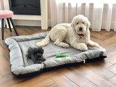 Meisterpet hondenbed/hondenmand Grijs/ Zwart XXXL(135*120*15 cm) W04