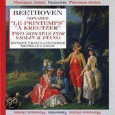 Beethoven: Sonates "Le Printemps" et "À Kreutzer"
