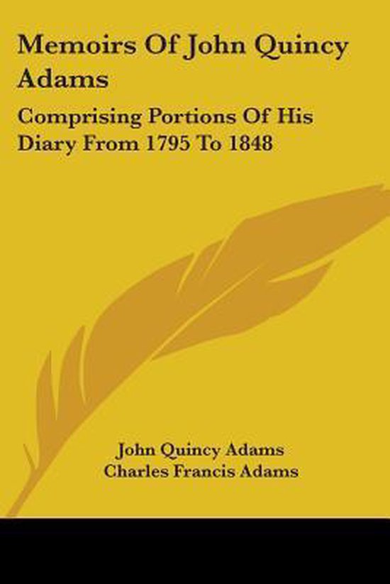 Memoirs of John Quincy Adams - cover