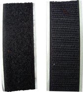 Qlinq Klittenband - 1 m - Zwart