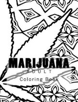 Marijuana Adult Coloring Book