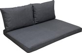 Madison waterproof kussenset grijs voor loungeset 3-delige palletkussen set