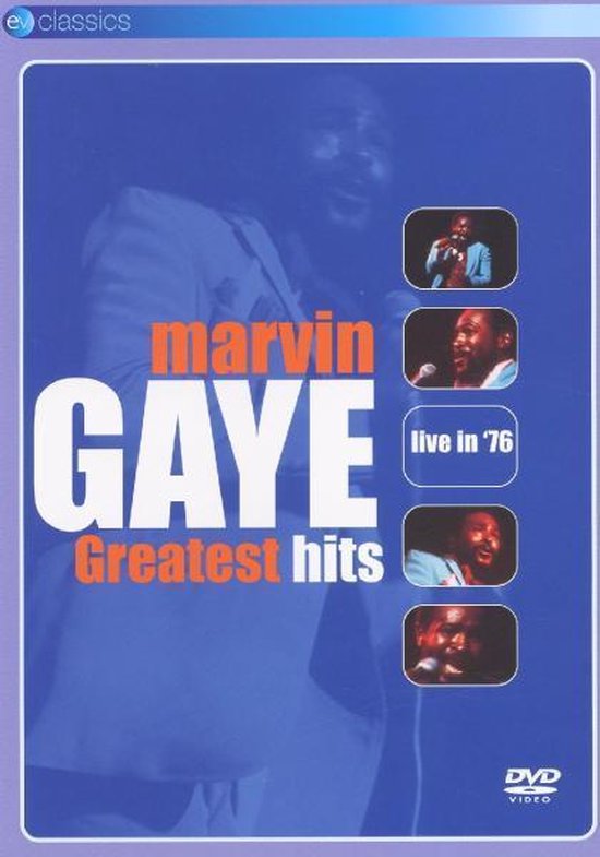 Cover van de film 'Marvin Gaye - Greatest Hits Live 1976'