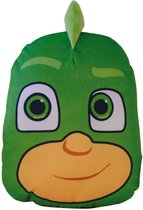PJ Masks 3D Gekko - Sierkussen - 30 x 25 x 8 cm - Groen
