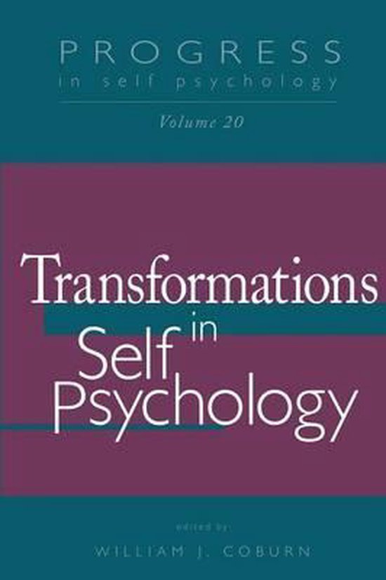 Progress in Self Psychology, V. 20 - cover