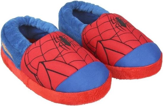 Toelating Vies James Dyson Blauw/rode Marvel Spiderman pantoffels/ sloffen voor jongens 27-28 | bol.com