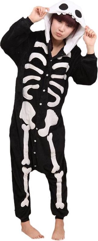 Tandheelkundig favoriete Pelmel Skelet Onesie Verkleedkleding - Volwassenen & Kinderen - L (168-175 cm) |  bol.com