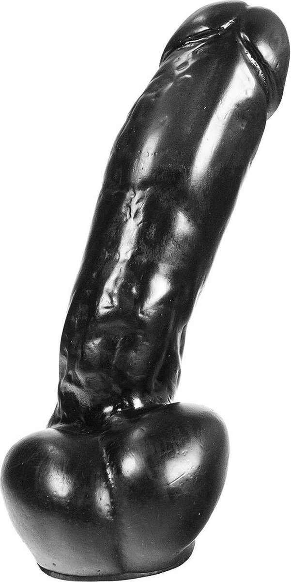 Goedkoopste Dark Crystal Dildo 23,5 x 6,5 cm - zwart