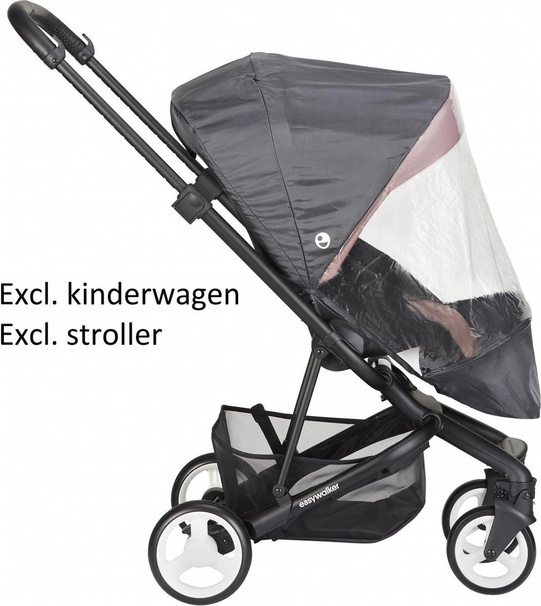 Easywalker Charley regenhoes (voor zitje)