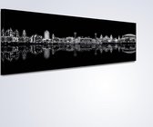 AFC Ajax - Schilderij - Canvas Afca Skyline - Multicolor - 120 X 2 Cm