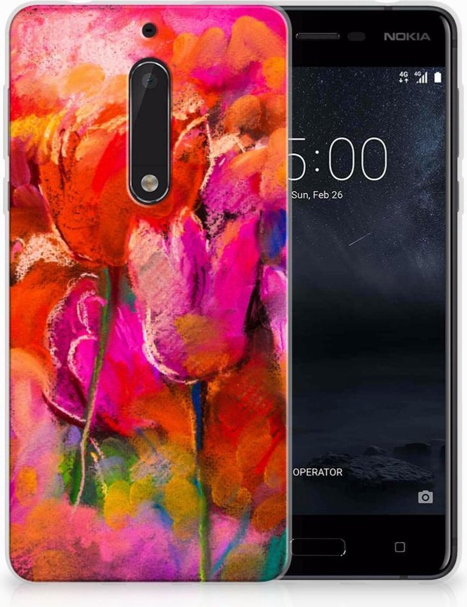 Hoesje maken Nokia 5 Tulips