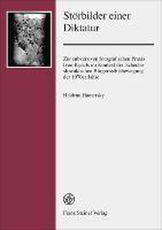 Störbilder einer Diktatur - cover