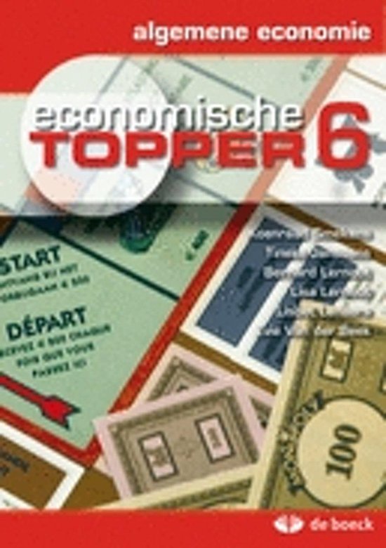 Cover van het boek 'Economische topper 6 - algemene economie'