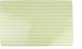 Yong Stripes Placemat - 45 x 30 cm - Groen