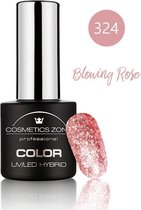 Cosmetics Zone UV/LED Hybrid Gel Nagellak 7ml. Blowing Rose 324