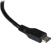StarTech USB C 3.1 Gigabit Netwerkadapter + 1x USB 3.0 poort Zwart