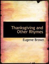 Thanksgiving and Other Rhymes