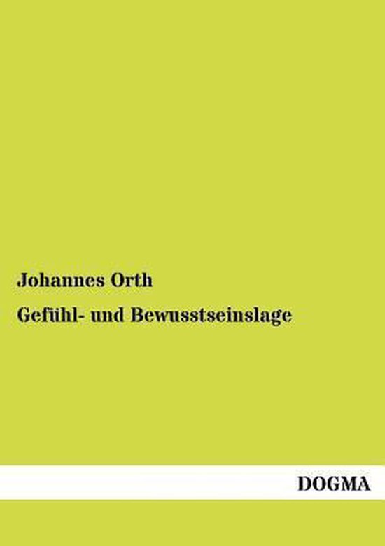 Gefühl- und Bewusstseinslage - cover