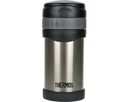 Thermos voedselbewaarder Food Jar thermosfles 0,5 l zwart