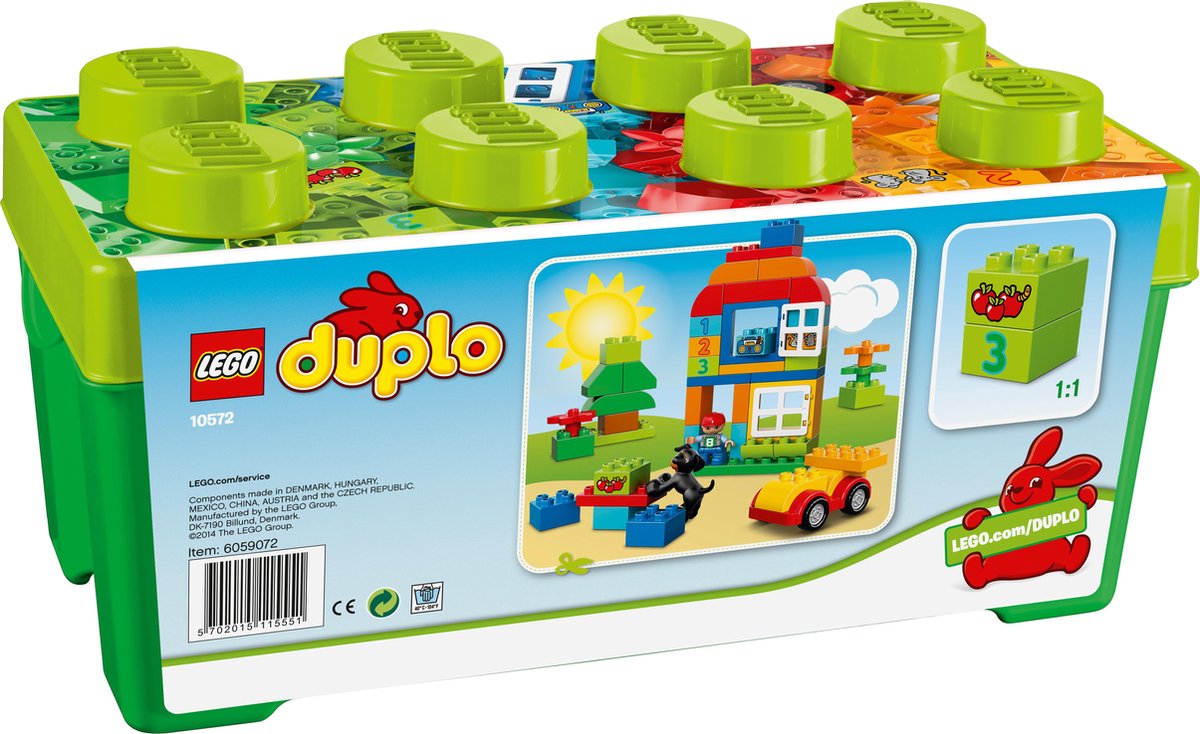 LEGO DUPLO Alles-in-één Doos - 10572 | bol.com