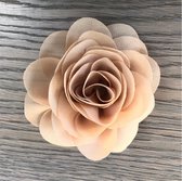 Leuke bloem (roos) op Clip - Khaki