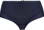 RJ Pure Color Dames Midi Brief Donkerblauw XL