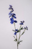 Ridderspoor - kunstbloem - zijden bloem - donker blauw - topkwaliteit - 2 stuks