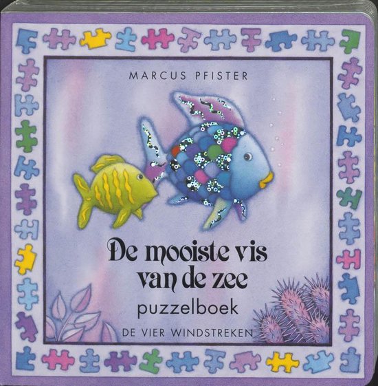 Cover van het boek 'De mooiste vis van de zee / Puzzelboek' van Marcus Pfister