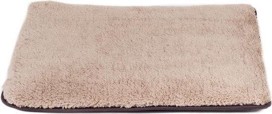 Petlando hondenkussen chillermat cappuccino bruin S 70 cm / 50 cm