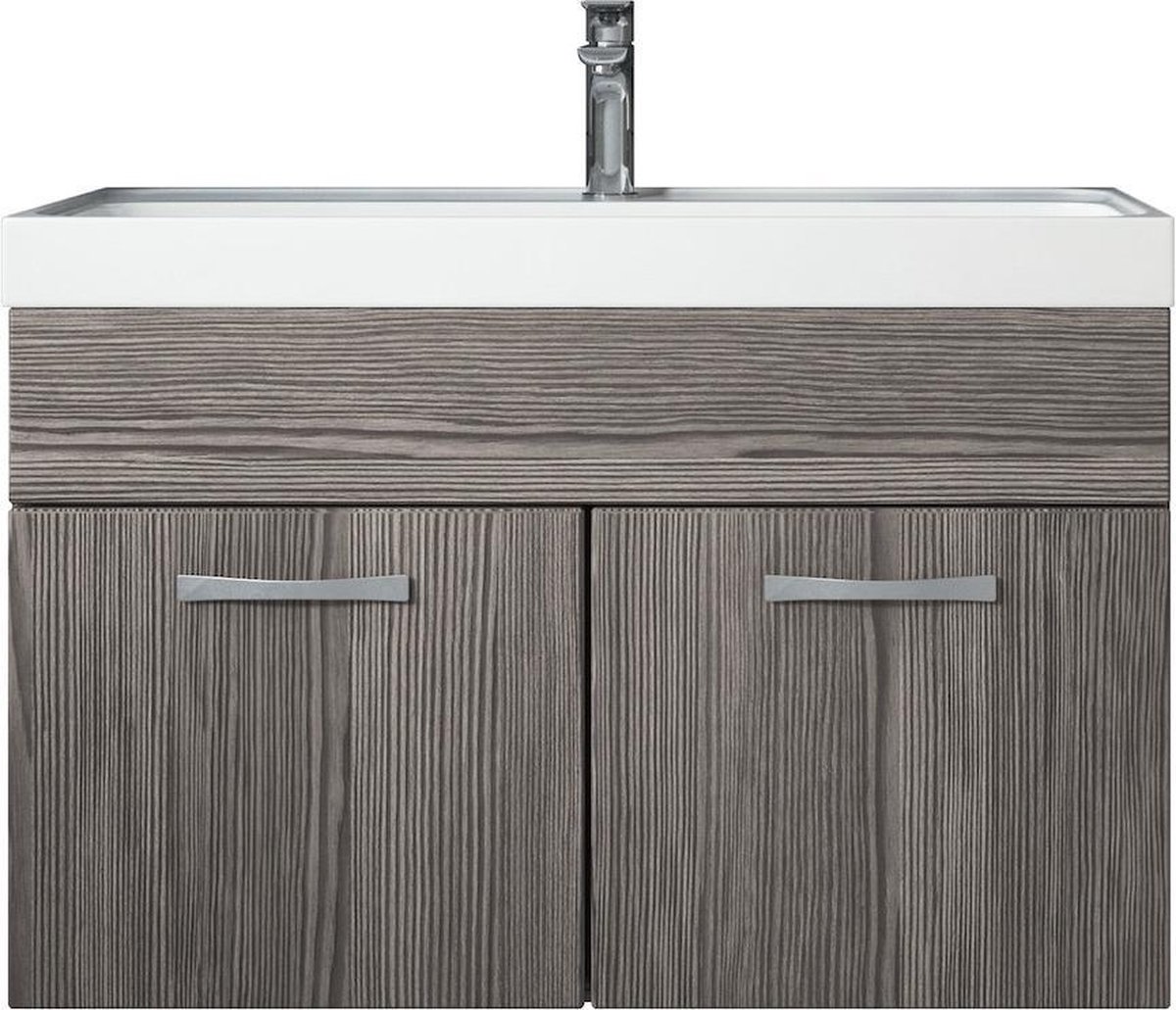 Grijs Badkamermeubel Iva 120 cm - Badkamer Exclusief