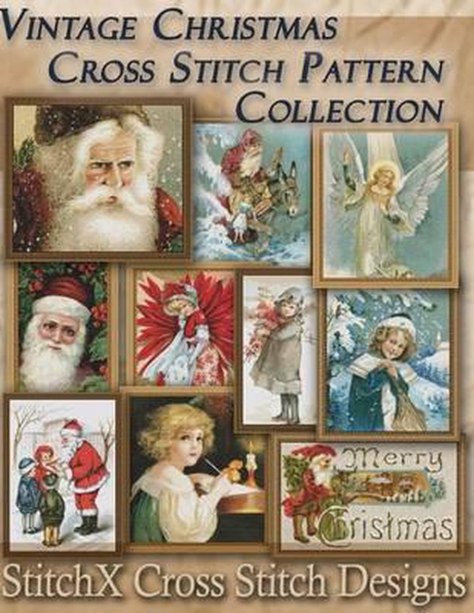 Vintage Christmas Cross Stitch Pattern Collection, Tracy Warrington