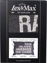 Lex & Max Raw Unclassified - Losse hoes voor hondenkussen - Rechthoek - Antraciet - 100x70cm