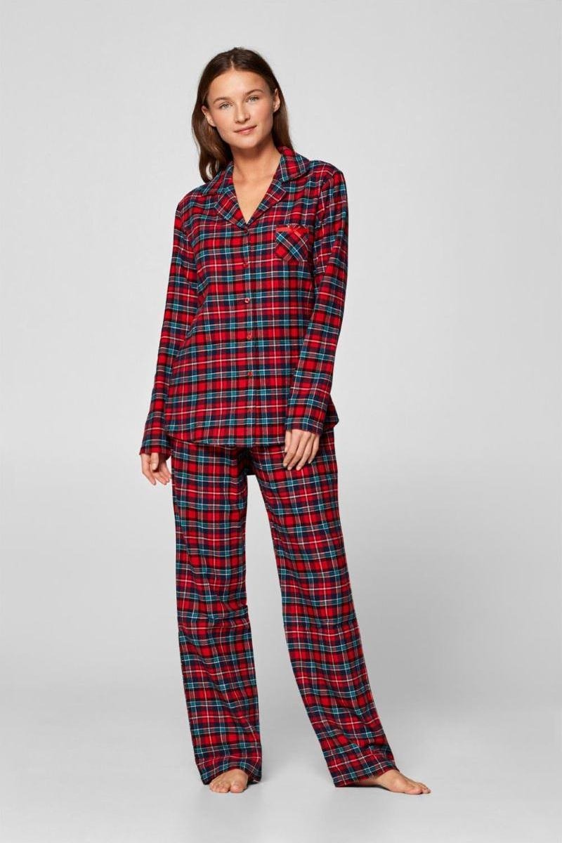 Matching Family Pj's Herfstbladeren/Floral Buffalo Plaid Flanellen Pyjama broek met "DEEP" Zakken! Verkrijgbaar is de maten XS-XXL Lounge broek Kleding Gender-neutrale kleding volwassenen Pyjamas & Badjassen Pyjama 