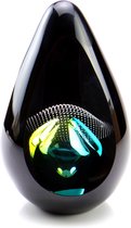 Glasobject Premium mini urn glas Pandora Yellow-green